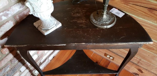 Antique half-Round Table