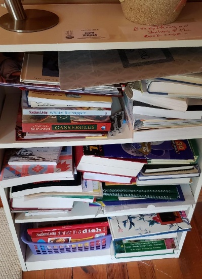 Bookshelf with Books and Activities