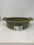 Willow House Veridian Green Oval Planter