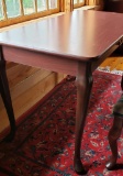Desk Table with Cabiolet Legs