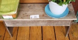 Wooden Outdoor Sitting Bench