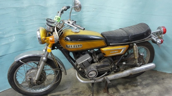 1972 YAMAHA DS7 Tag # 5417