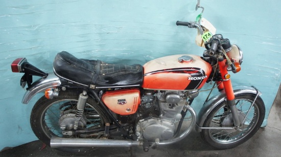 1971 HONDA CB350 Tag # 5363