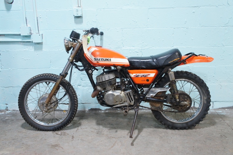 Suzuki ts250 cheap engine