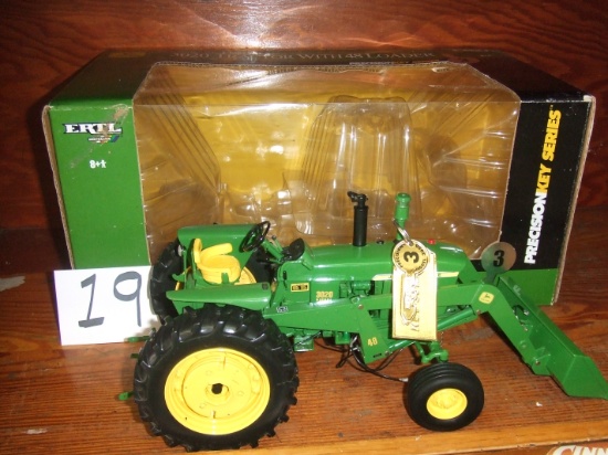 3020 DIESEL "48" JOHN DEERE TRACTOR WITH 48 LOADER