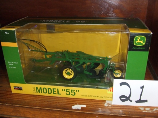 1941 3 BOTTOM PLOW MODEL "55"