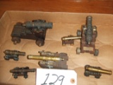 ASSORTMENT OF COLLECTIBLE FIELD CANNONS