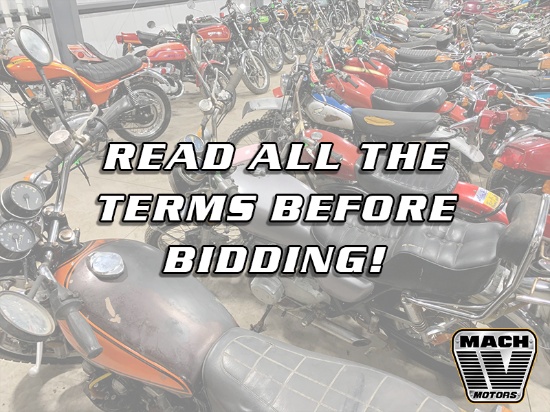 READ ALL THE TERMS BEFORE BIDDING!