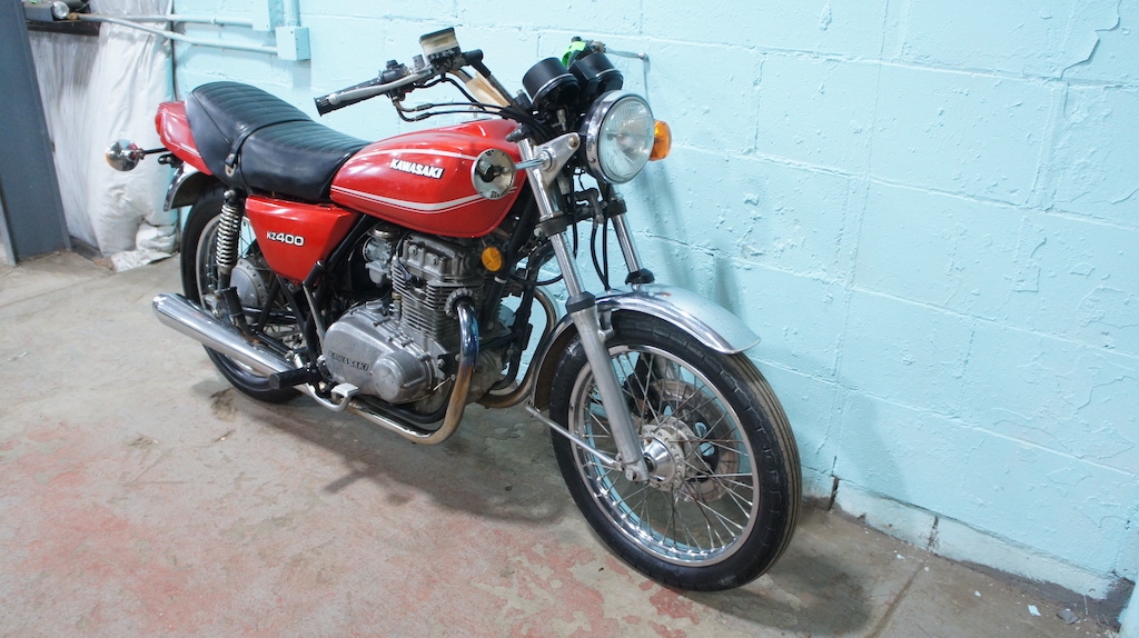 1978 Kawasaki KZ400 Motorcycle | Proxibid
