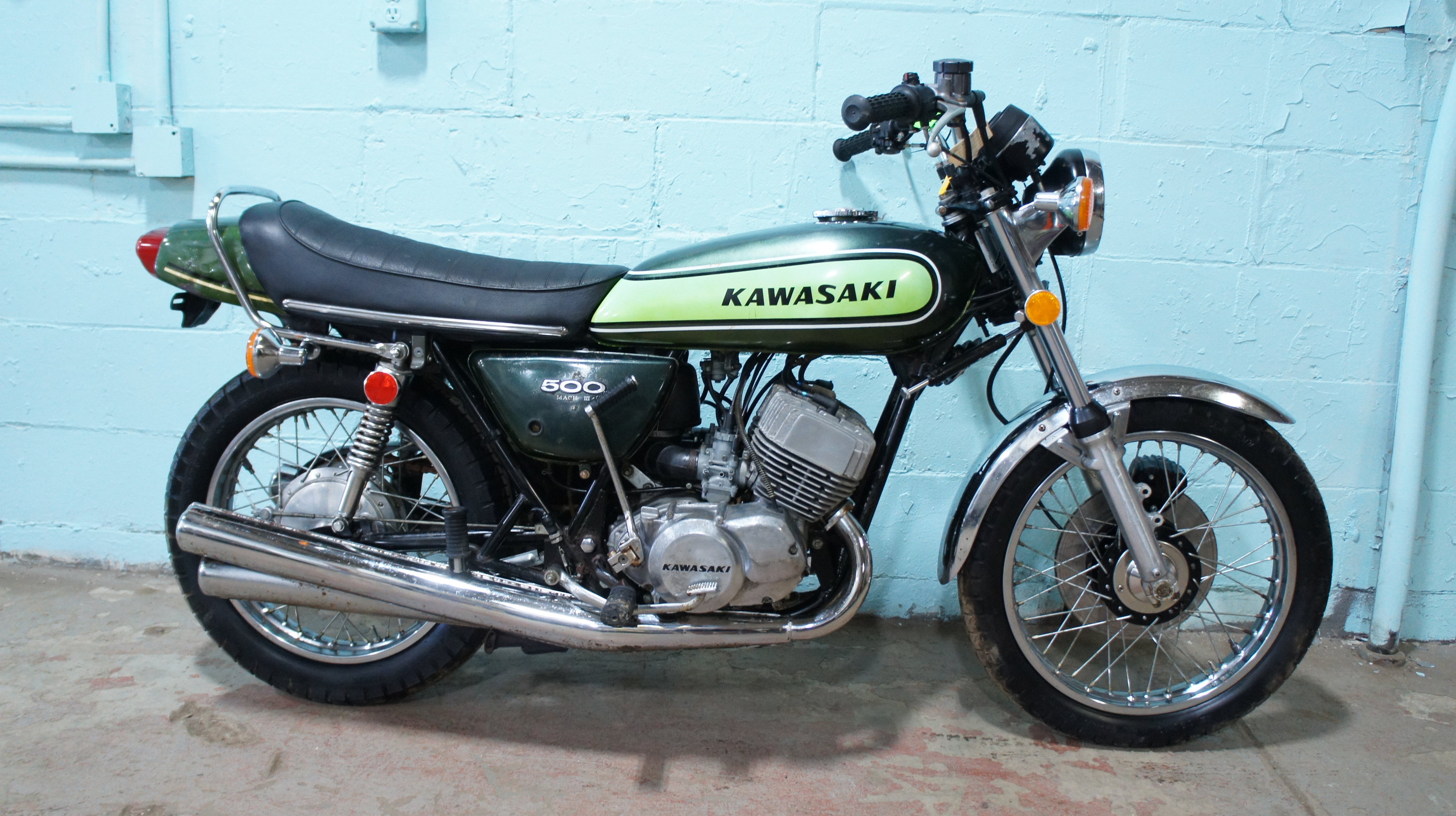 1973 Kawasaki H1 Triple Motorcycle | Proxibid