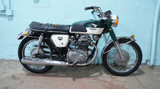 1969 Honda CB350 Motorcycle