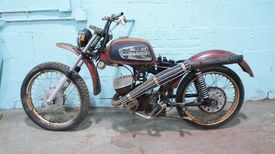 1972 Harley Davidson Aermacchi TX125 Motorcycle
