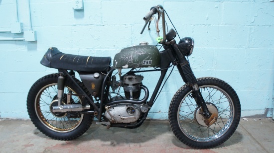 1965 BSA C15 Scrambles Motorcycle