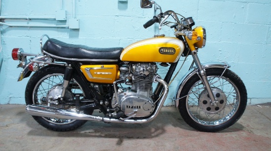 1970 Yamaha XS650 Motorcycle