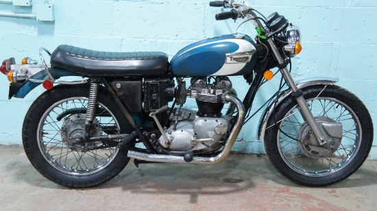 1971 TRIUMPH TR6R Motorcycle