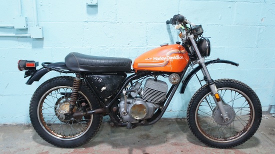 1975 HARLEY DAVIDSON AERMACCHI SX175 Motorcycle