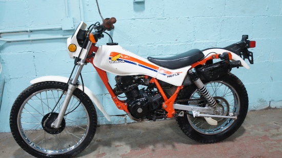 1986 HONDA TLR200 RELFEX Motorcycle