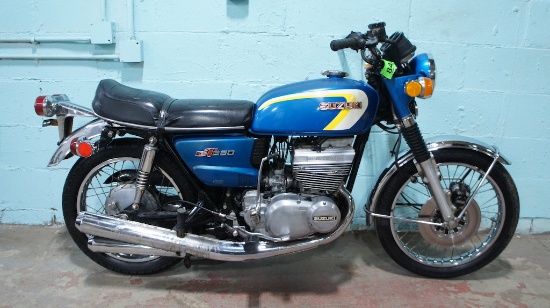 1973 SUZUKI GT380 Motorcycle