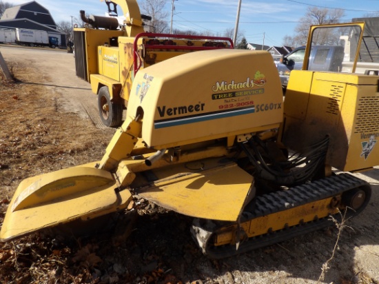 2004 VERMEER SC60TX TACK BOUNTED STUMP CUTTER