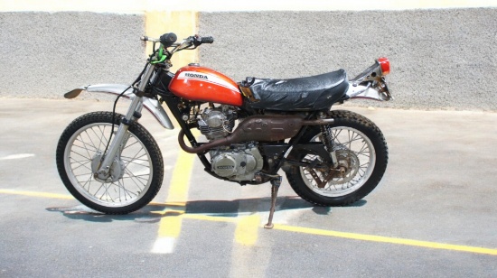 1973 Honda XL250 Motorcycle
