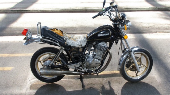 1980 Suzuki GN400 Motorcycle