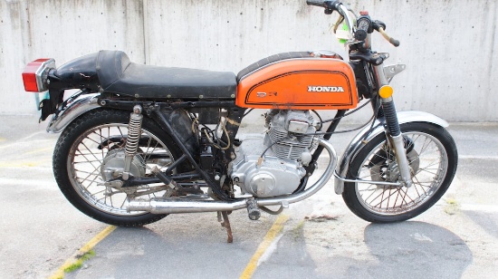 1976 Honda CB200 Motorcycle