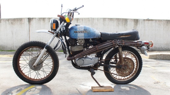 1973 Harley Davidson SX125 Motorcycle