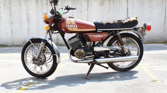 1975 Yamaha RD125 Motorcycle