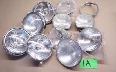 Japanese Headlights: Kawasaki, Honda, Suzuki Miscellaneous Parts Lot