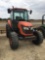 Kubota M7040-- cab air w/ 2460 hours- cold air- 1 scv wek rear tires -- #59172