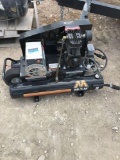 new 110 volt 9 cfm twin tank air compressor