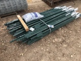 New 6 1/2 ft T post with clips 200 in bundle sold by each must take all
