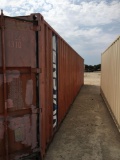 older 40' storage container