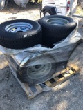 225/75R15 trailer tires - 10 ply on 6 lug wheels sold by each take any #