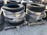 New 11R 24.5 semi trailer tires sold by ea take any #