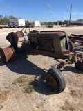 Old Oliver 70 salvage tractor