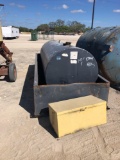 fuel/ oil tank with crate