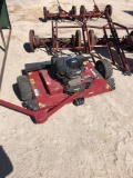 pull behind mower with gas engine Swisher 44