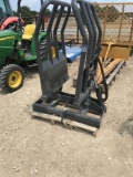 New CID bale squeeze-- skid steer mount