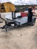 New East Texas welding trailer black vin 2659 MSO -=$50.00 fee -- Must see Lori