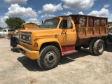 1978 Chevy 6 yd dump truck - runs & dumps Vin 3243 Title $50 fee