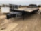 Pintle hitch flatbed trailer 102x20+5 Dealer title $50.00 fee See Lori