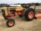 Case 570 tractor w 6' shredder