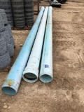 Irrigation pipe 8'' PVC sold 3 x $
