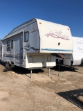 Travel trailer with slide-- fifth wheel Title -- 50.00 fee