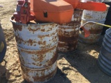 55 gallon barrels with removable lids