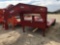 2018 East Texas Trailer Red Flatbed 102x24 with monster ramps and 2x7k axles VIN 0759 MSO $25 fee