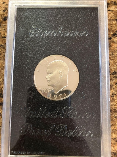 1971 Eisenhower Proof Dollar Coin