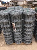 New 1047-6-12.5 field fence sold by roll buyer must take all 9