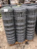 New 1047-6-12.5 field fence sold by roll buyer must take all 9